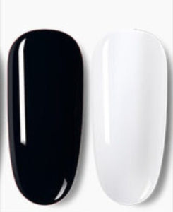 Nail Art Paining Gel/ Black & White/Set