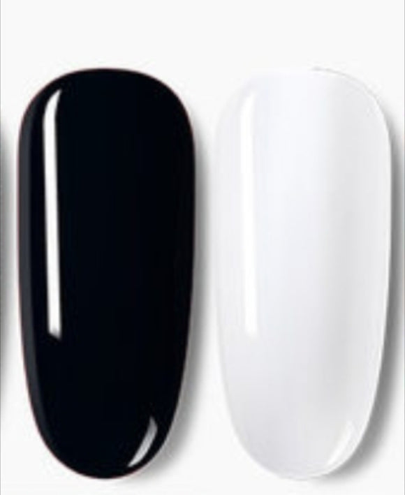 Nail Art Paining Gel/ Black & White/Set