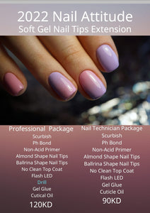 Soft Gel Nail Tips Professional Kit